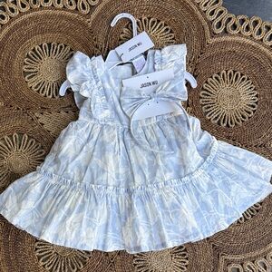 Jason Wu Baby Girl Soft Blue Floral Dress